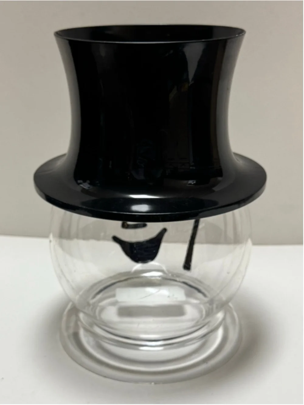 Vintage Planters Peanuts Mr. Peanut Jar Plastic Cookie / Candy Jar -11